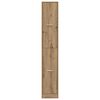 vidaXL Apothecary Cabinet&nbsp;Artisian Oak 30x41x174.5 cm Engineered Wood