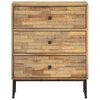 vidaXL Sideboard Set 2 Pieces Reclaimed Teak Wood