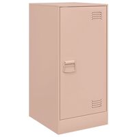vidaXL Sideboard Pink 34.5x39x73 cm Steel