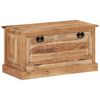 vidaXL Shoe Storage Bench | Natural wood | Solid acacia wood | 85 x 40 x 45 cm