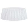 vidaXL Christmas Tree Skirt White &Oslash;65x23 cm Plastic