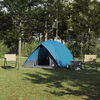 vidaXL Camping Tent with Roof Blue 320 x 275 x 190 cm Taffeta