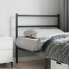 vidaXL Metal Replace Headboard Black 100 cm