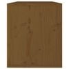 vidaXL Wall Cabinet Honey Brown 60x30x35 cm Solid Pinewood