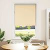 vidaXL Roller Blind Blackout Beige 70x130 cm Fabric Width 65.7 cm Polyester