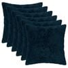 vidaXL Cushion Cover 6 pcs HEERLEN Navy Blue 30 x 30 cm