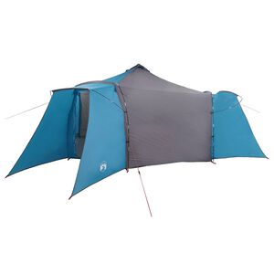 vidaXL Tipi Tent with Roof Blue 492 x 492 x 275 cm Taffeta