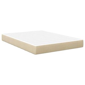 vidaXL Bed Mattress with Mattress Sage 140 x 190 cm Fabric