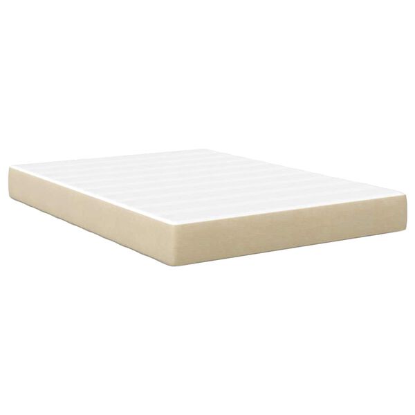 vidaXL Bed Mattress with Mattress Green 140 x 190 cm Fabric