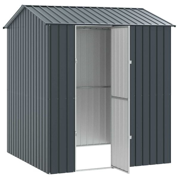 vidaXL Bird Cage Anthracite 215 x 210 x 247 cm Galvanised Steel