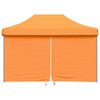 vidaXL Party Tent Folding Orange 279 x 410 x 315 cm Oxford Fabric