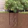 vidaXL Root Barrier Black 0.7 x 15 m Polyethylene