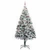 vidaXL Artificial Pre-lit Christmas Tree with Ball Set Green 400 cm