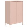 vidaXL Highboard&nbsp;Pink 68x39x103.5 cm Steel
