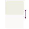 vidaXL Roller Blind Blackout Off White 150x210 cm Fabric Width 146.6 cm Polyester