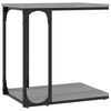 vidaXL Side Table Grey Sonoma 50x35x52 cm Engineered Wood