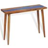 vidaXL Console Table Teak Resin 100x35x75 cm
