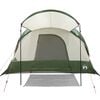 vidaXL Family Tent Tunnel 8-Person Green Waterproof