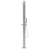 vidaXL Outdoor Shower Stainless Steel Straight