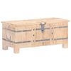 vidaXL Chest 90x40x40 cm Solid Acacia Wood