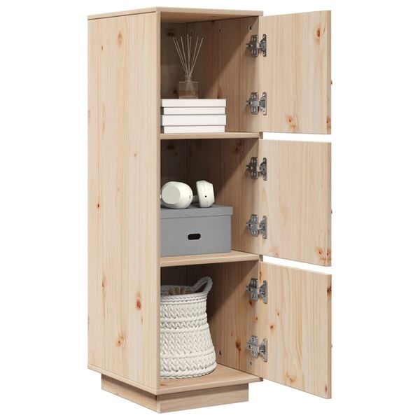vidaXL Highboard 34x40x108.5 cm Solid Wood Pine