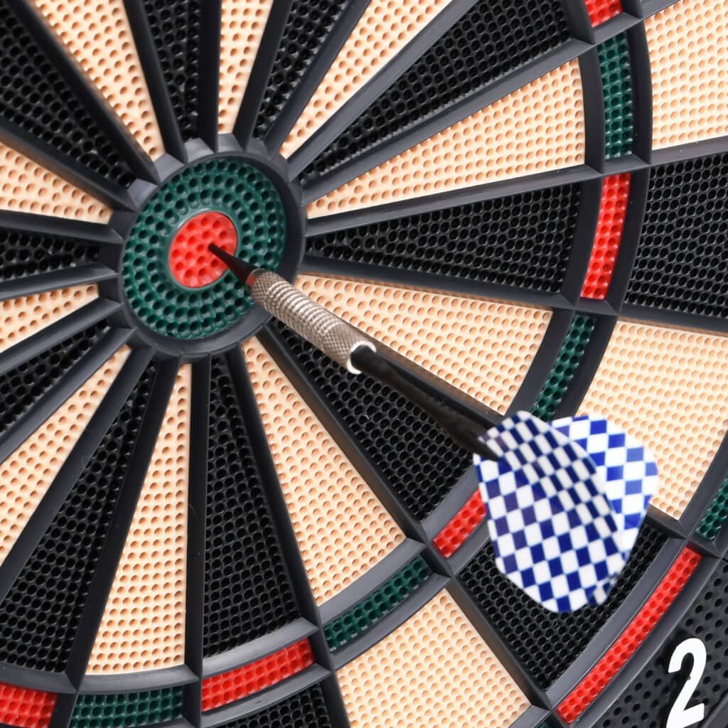 vidaXL Electric Dartboard with Darts Black Polypropylene vidaXL