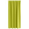 vidaXL Blackout Curtains with Rings 2 pcs Green 175 x 140 cm Polyester