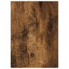 vidaXL Decor Panels 12 pcs Smoked oak 15 x 21 x 0.3 cm Engineered wood