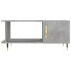 vidaXL Coffee Table Concrete Grey 90x50x40 cm Engineered Wood