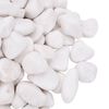 vidaXL Polished Pebbles 25 kg White 2-5 cm