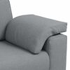 vidaXL Sofa Light Grey 160 x 77 x 82 cm Fabric