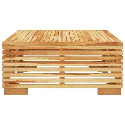 vidaXL Garden Coffee Table 69.5x69.5x31 cm Solid Wood Teak
