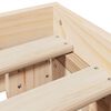 vidaXL Bed Frame without Mattress 120x190 cm Small Double Solid Wood Pine