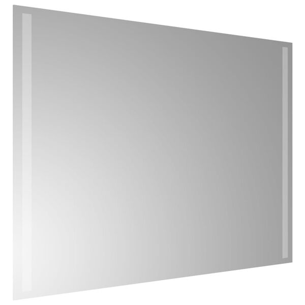 vidaXL LED Bathroom Mirror 80x60 cm