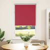 vidaXL Roller Blind Blackout Red 65x130 cm Fabric Width 60.7 cm Polyester