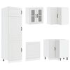 vidaXL 14 Piece Kitchen Cabinet Set Kalmar White Engineered Wood