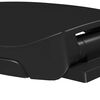 vidaXL Soft-close Toilet Seat with Quick-release Design Black