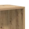 vidaXL Corner Cabinet Artisan Oak 33x33x132 cm Engineered Wood