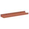 vidaXL Wall Shelf with Shelf 2 pcs Red 40 x 9 x 3 cm Engineered Wood