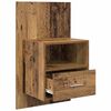 vidaXL Bedside Cabinet 2 pcs Old Wood 50 x 32.5 x 80cm Engineered Wood