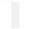 vidaXL Sliding Door 73.5 x 198.5 cm Engineered Wood White