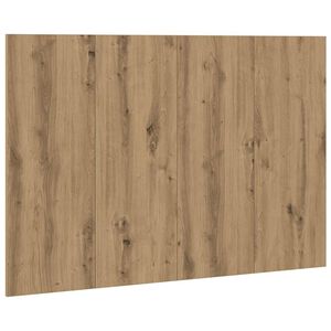 vidaXL Bed Headboard Artisan Oak 120x1,5x80 cm Engineered Wood