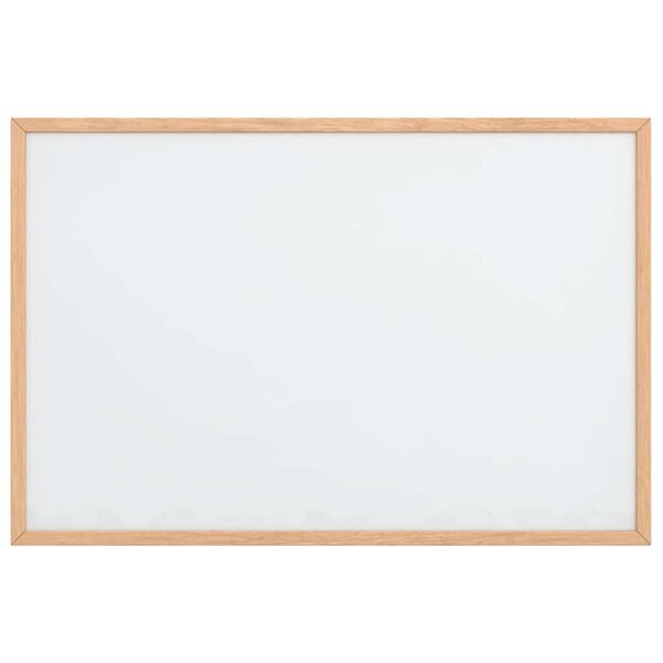 vidaXL Magnetic Whiteboard with Solid Pine Wood Frame 60x40 cm