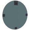 vidaXL Wall Mirror Round &Oslash; 40 cm Tempered Glass