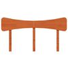 vidaXL Headboard Wax Brown 140 cm Solid Wood Pine