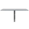 vidaXL Folding Wall Table Grey Sonoma 100x60x56 cm Engineered Wood