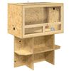 vidaXL Terrarium Brown 80 x 50 x 100 cm OSB