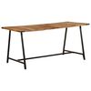 vidaXL Dining Table 160x80x75 cm Solid Wood Mango