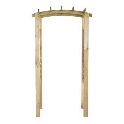 vidaXL Trellis Arch 110x60x210 cm Impregnated Solid Wood Pine