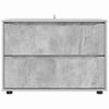 vidaXL Storage Cabinet Concrete Grey 80 x 48 x 57 cm Engineered Wood